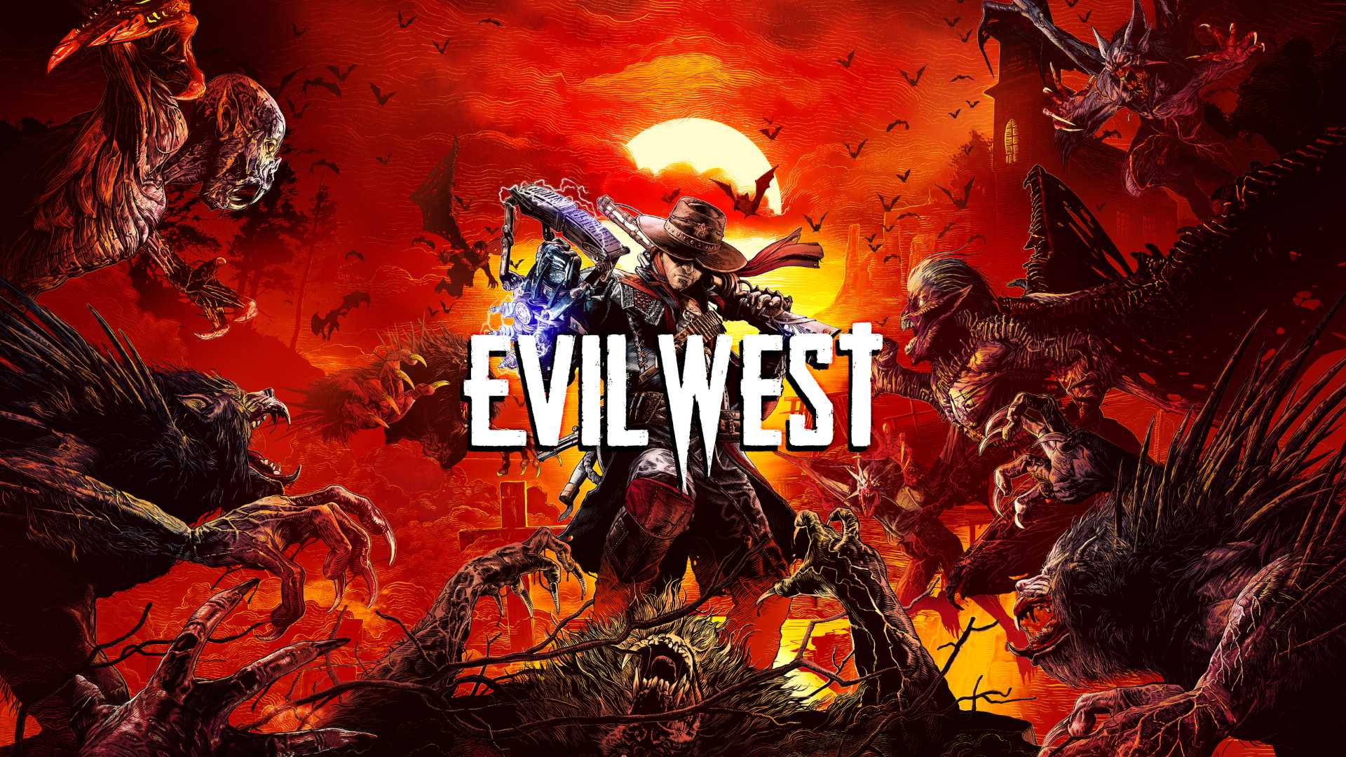 Evil West Neuer Trailer Pr Sentiert Den Co Op Modus Gamers At   Evil West Key Art 